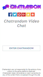 Mobile Screenshot of chatrandom.biz